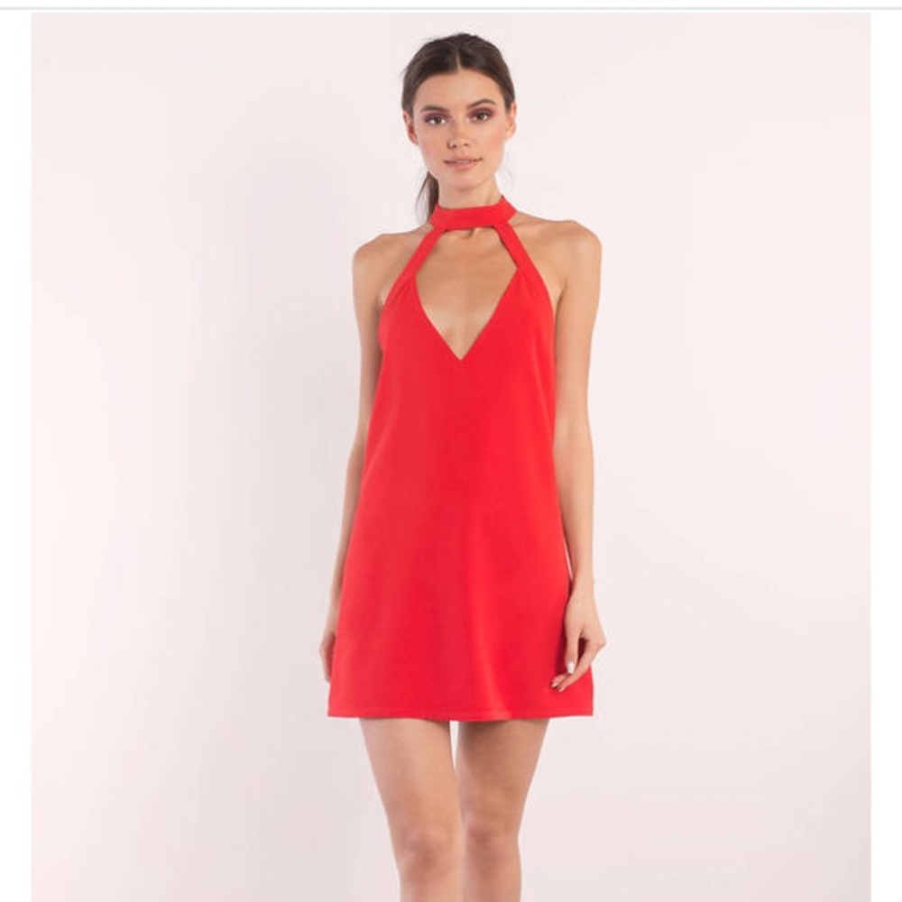 Tobi Kasey v-neck shift dress